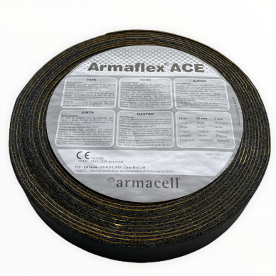 ARMACELL izoliacinė juosta ACE TAPE 50x3 mm, L-15 m 1