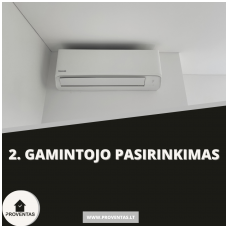 A reminder how to choose an air conditioner