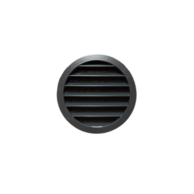 Black supply/exhaust outdoor grilles USAV