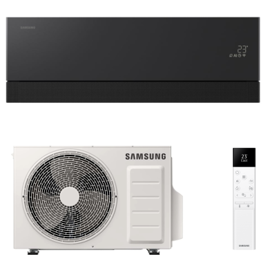 Samsung WindFree™ Premiere+ Air Conditioner, Soapstone Charcoal, 2.5/3.2 kW