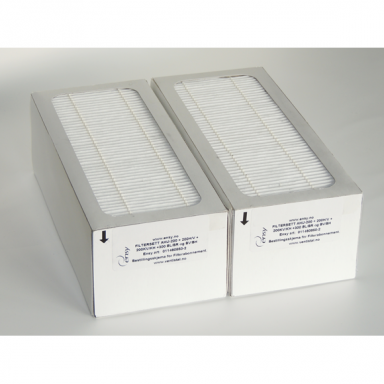 F7 activated carbon filter set (2 pcs.) for recuperator ENSY AHU 200/300B