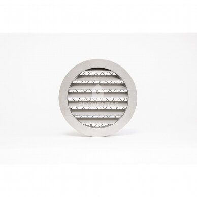 Wall-mounted air intake/exhaust vent with wire mesh 2