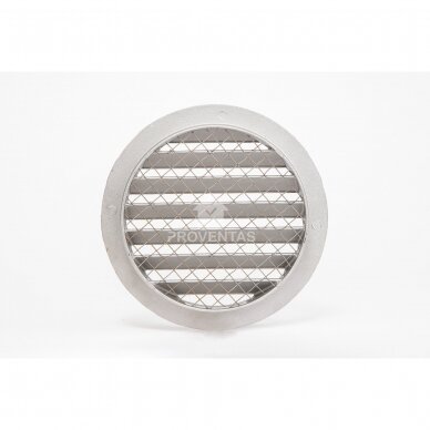 Wall-mounted air intake/exhaust vent with wire mesh