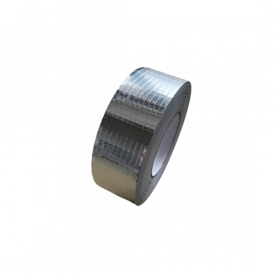 Self-adhesive reinforced aluminum tape