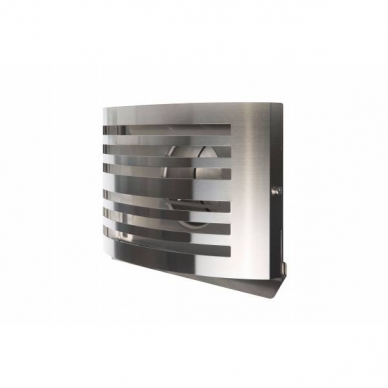 Outdoor air supply/exhaust stainless steel grilles with mesh, LHA160 1