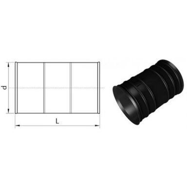 Plastic coupler PM-75