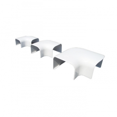 Flat elbow 74x55 mm