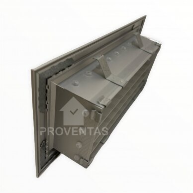 Adjustable two-way aluminum ventilation grill, VA2 ALU 1