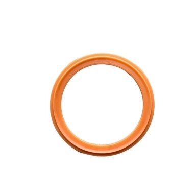 Sealing gasket, D 75 mm for flexible ducts, thermoplastic elastomer (TPE), orange